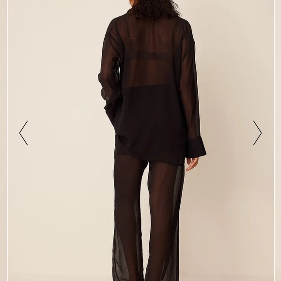 NAKD fashion Sheer Long Trousers - Ramee Strijd colab - Picture 2 of 8